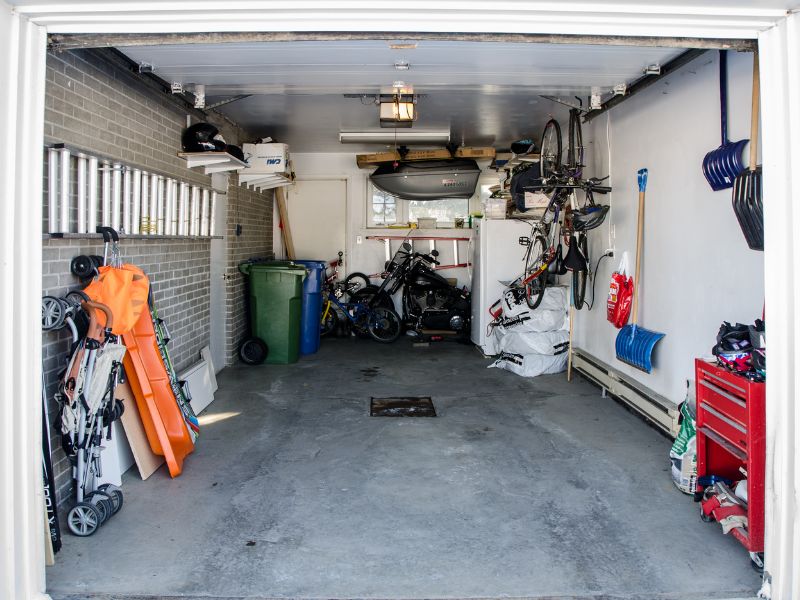 Wenig Platz in der Garage - wohin mit Dachbox, Dachgepcktrger und  Fahrradtrger