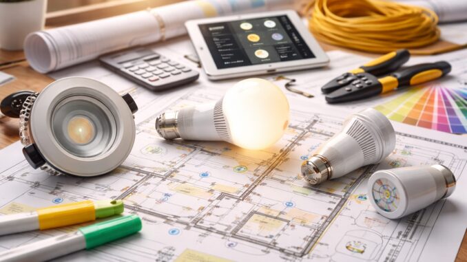 Energieeffiziente Beleuchtung im Neubau: Planung, Technik und typische Fehler im Detail